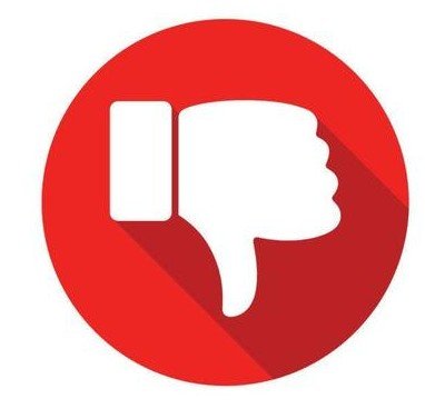 Thumbs Down Icon