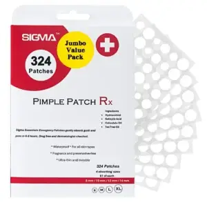 Best pimple patches acne treatment hydrocolloid patches salicylic acid tea tree oil 324 patches jumbo value pack 9 sheets