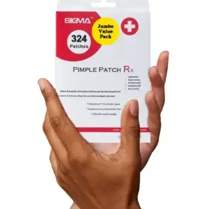 Pimple Patches Rx box jumbo value pack 324 patches hydrocolloid technology salicylic acid calendula tea tree oil professional acne treatment blemish care