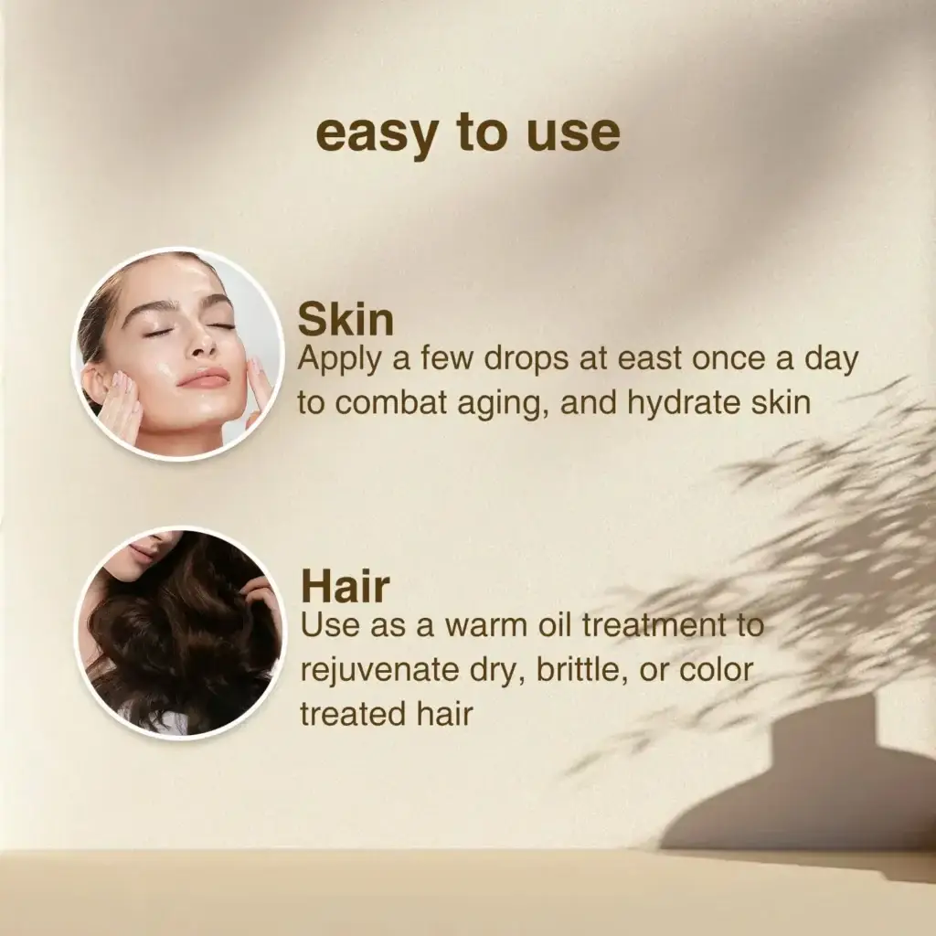 Sigma Essentials prickly pear seed oil easy application face hair care multi-purpose beauty oil anti-aging skincare hair nourishment professional