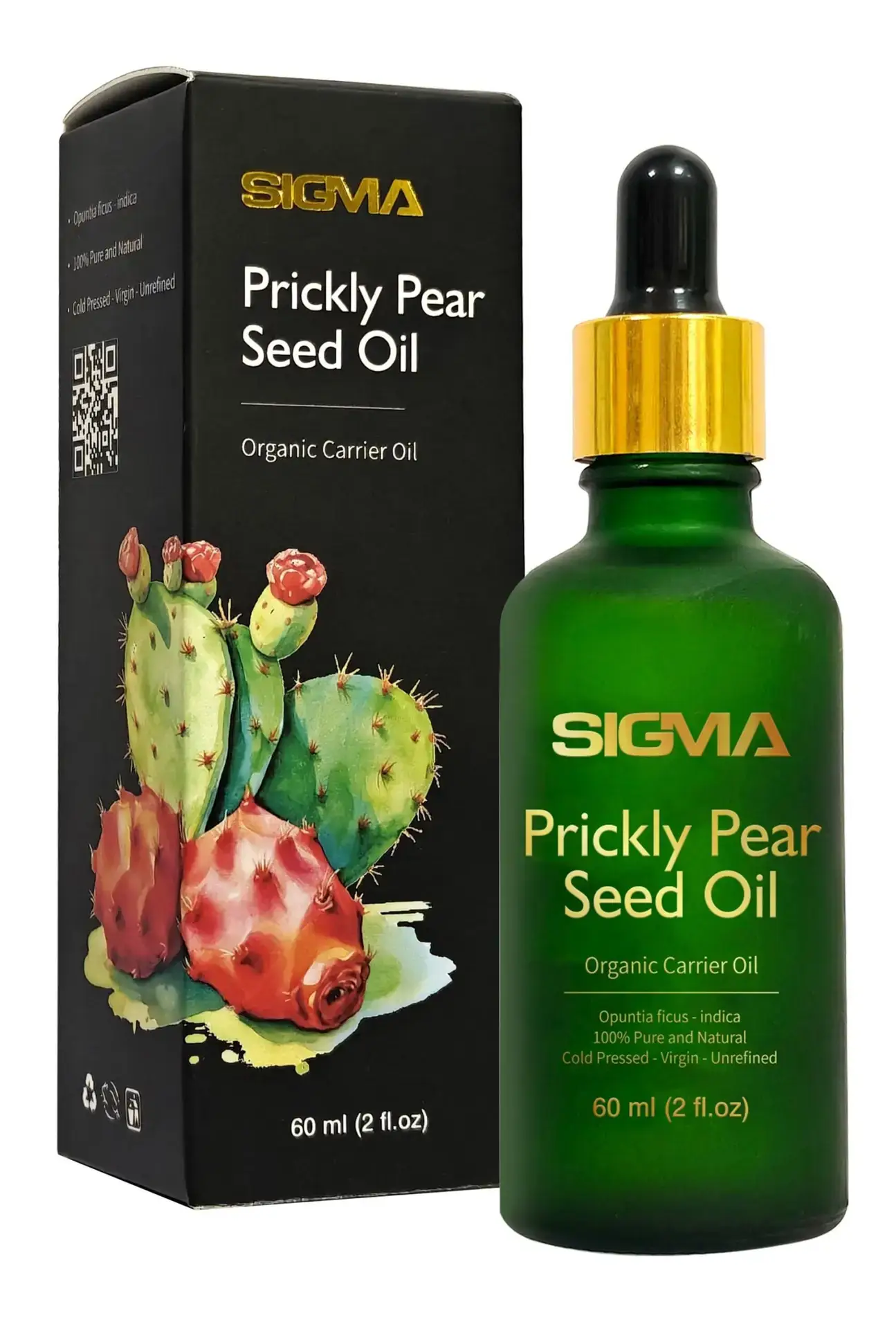 Prickly Pear Seed Oil premium anti-aging oil nature's powerful wrinkle solution advanced age-defying formula highest natural concentration vitamin E antioxidants superior wrinkle reduction penetrates deeply smooth expression lines boost collagen production mature sensitive skin
