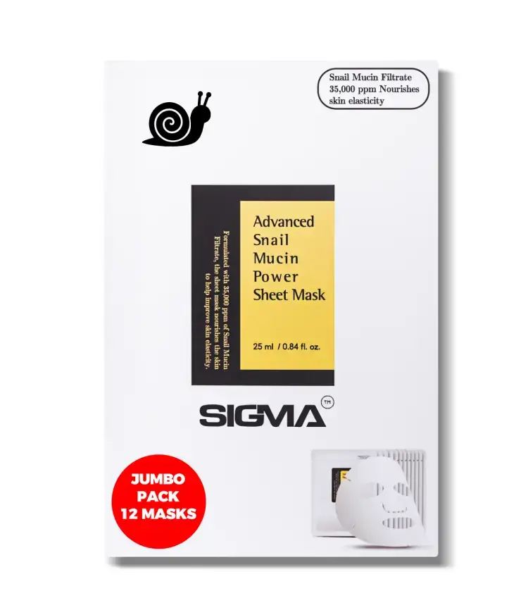 Best snail mucin sheet masks Korean skincare 96% snail secretion essence anti-aging face masks value pack 12 masks hydrating